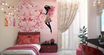 różowy pokój dziewczynki